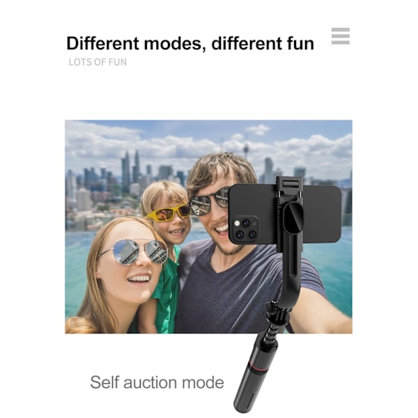 Uppgraderad Tripod Selfie Stick med 2 Fyllnadsljus 1130mm Telefonstativ med Fjärrkontroll för Android IOS Smartphone S03 No Light