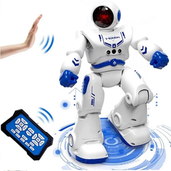 2021 Hot RC Robot Smart Action Gå Sjung Dans Action Figur Gest Sensor Leksaker Present till barn