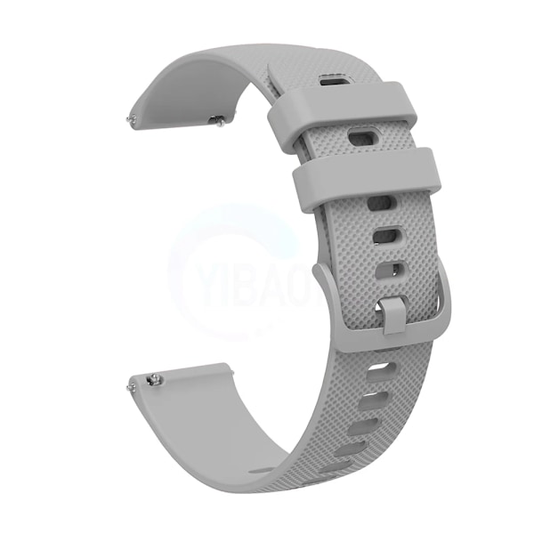 Vivoactive 3S 4S Armband för Garmin Venu 2S Vivomove 3S Forerunner 255S Active S Armband 18mm Silikon Smart Klockarmband GRAY 18mmVivoactive 3S 4S