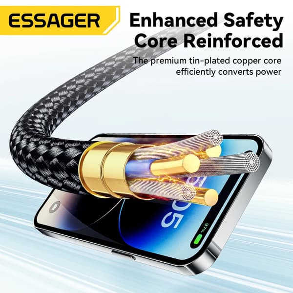 USB Typ C PD 20W Kabel för iPhone 14 13 12 Pro X 8 Snabb USB C Kabel för iPhone Laddningskabel USB Typ C Kabel Tråd 29W Black 2m