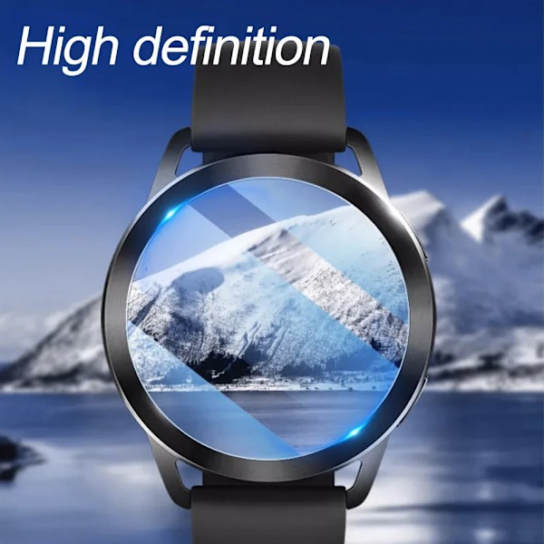 1-5 st Härdat Glas För Xiaomi Mi Watch S3 Skärmskydd HD Klar Smartwatch Skyddsfilm För Xiaomi Watch S3 Glas 1Pcs Glass For Mi Watch S3