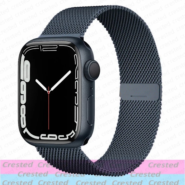 Magnetiska armband för Apple Watch band 44mm 40mm 45mm 46mm 49mm 42mm 41mm 38mm bälte Armband iwatch Series 10 9 3 6 7 8 SE Ultra 2 midnight S10 42-38 40 41mm