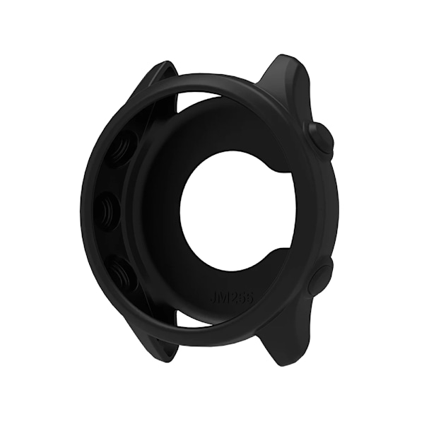 Mjukt silikonskyddsfodral för Garmin Forerunner 255 265 skyddsskal ram stötfångarskydd Black Forerunner 255 265