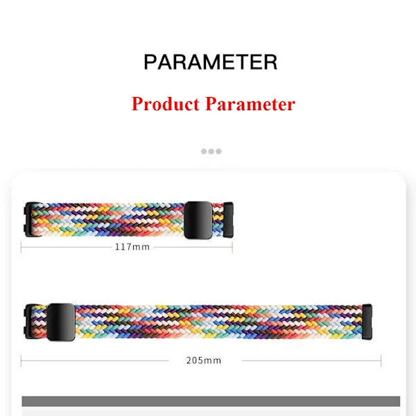 Nylonflätat armband för Huawei Band 10 9 8 Justerbart magnetspänne Armbandsur Huanwei Band 10/9/8 Tillbehör correa Mint For Huawei Band 8