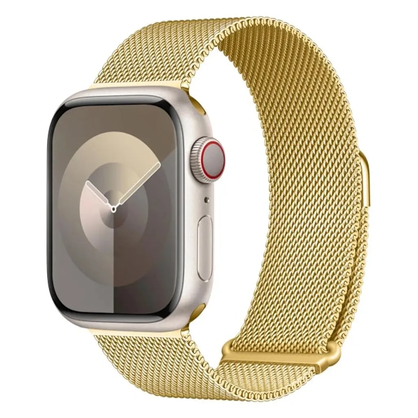 Magnetisk Strap För Apple Klocka Band 45Mm 44Mm 49Mm 3844 Mm 42Mm 41Mm 40Mm Korpus Armband Serie 9 8 7 6 5 4 3 Se Ultra. Gold 42mm 44mm 45mm 49mm