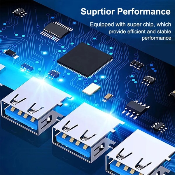 Adaptateur multi-séparateur OTG för Xiaomi, Huawei, Lenovo, Macbook Pro, USB 3.0, 3.1, Portar USB 3.0, 4 portar, luftiga USB S6 Type C 2.0 Type C 4-in-1 Black CHINA
