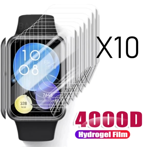 Mjuk Hydrogel-film för Huawei Watch Fit 2 Fit ES Böjd HD Smartwatch Explosionsäker Skärmskydd för Huawei Fit2 Inte Glas For Watch Fit 2 1Pcs