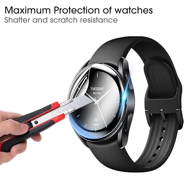 För Xiaomi Watch S3 S1 Active HD Hydrogel Film Mjukt TPU Skyddsfilm Skärmskydd För Mi Watch S3 42MM 46MM S1Pro Inte Glas For Xiaomi S2 42mm 8PCS