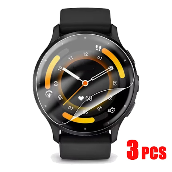 Hydrogelfilm för Garmin Venu 3 3s 2 2s Skyddsfilm Mjuk TPU Anti-repa Skärmskydd för Garmin Venu2 Venu3 Ej Glas 3PCS For Garmin venu 3