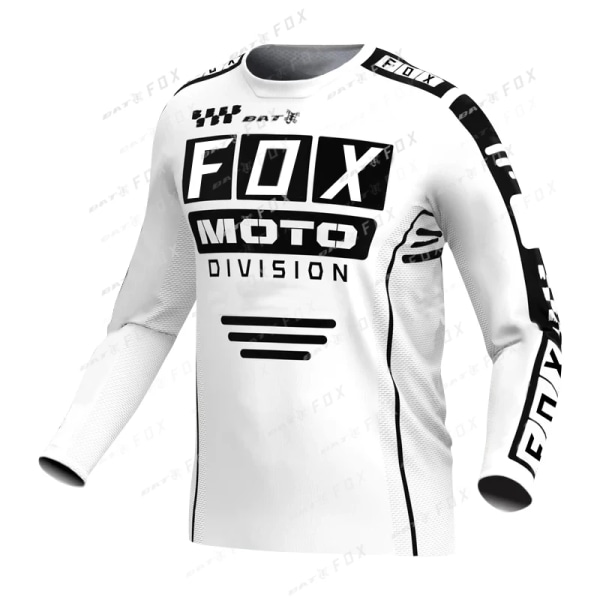 BAT FOX MTB-tröja mountainbike för herrar Camiseta Motocross T-shirt Quick-Dry Downhill Bike Jersey Maillot Ciclismo Hombre A-L558 XXS