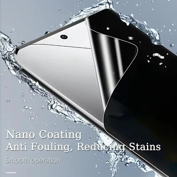 3-pack Anti-Spion Hydrogel Film För Samsung S25 Ultra S24 S23 S22 S21 Sekretess Skärmskydd För Samsung S24 S23 FE S10 S9 Plus Galaxy S10 Anti Peeping