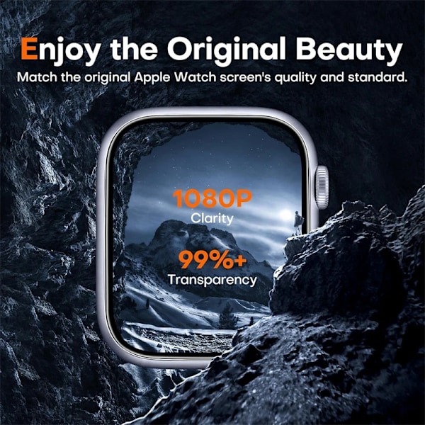 5 st Hydrogel Film för Apple Watch 46MM 44MM 40MM 45MM 41MM 42MM 49MM 38MM Skärmskydd iwatch series Ultra 9 8 7 SE 6 5 S10 Series Ultra1 2 49MM 5PCS Hydrogel Film