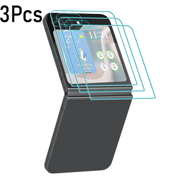 Flip5 Hydrogel Film För Samsung Galaxy Z Flip 5 5G Mjuk HD Full Täckning Gångjärnsskydd Repskydd Skärmskydd För ZFlip5 3 Back Above Film For ZFlip 5