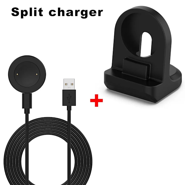 USB-laddningskabel för Honor Watch 5 Adapterkabel Strömladdningssladd för Honor Watch GS4 GS3 Watch4 Laddaradapter Docka black 2 For Honor watch 4
