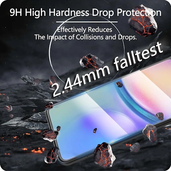 1/4 st Skyddande Härdat Glas För Samsung Galaxy A05 A05s Skärmskydd For Galaxy A05s Tempered glass
