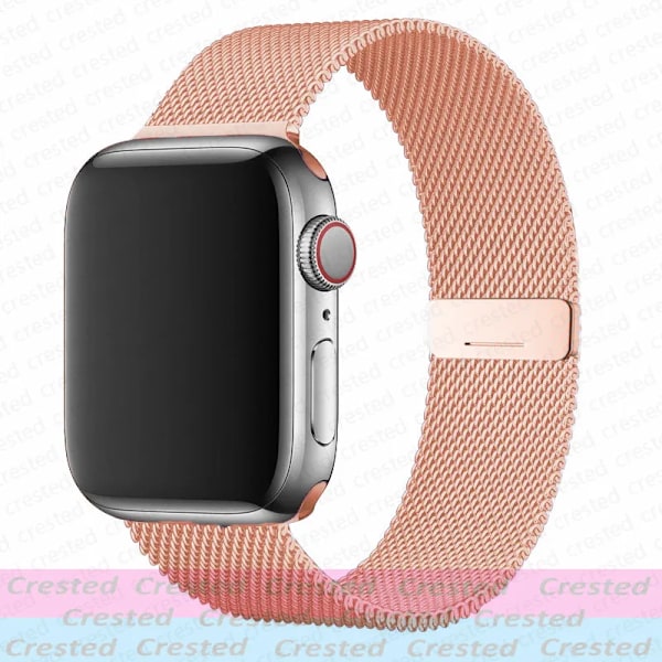 Magnetiska armband för Apple Watch band 44mm 40mm 45mm 46mm 49mm 42mm 41mm 38mm bälte Armband iwatch Series 10 9 3 6 7 8 SE Ultra 2 new pink S10 46-42 44 45 49mm