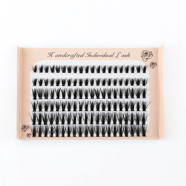 10/20/30D Individuella Ögonfransar Fluffig Naturliga Ögonfransar Bundler Dramatiska Lashes Förlängning Mjuk 3D Falska Ögonfransar Make Eup Cils 30D 0.07mm