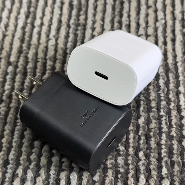 Snabbladdare för Samsung PD 25W Typ C med kabel för Galaxy S25 Ultra S25 S24 S23 S22 S21 A55 Z Fold Flip 6 5 4 3 Note 20 10 White 25w EU Plug