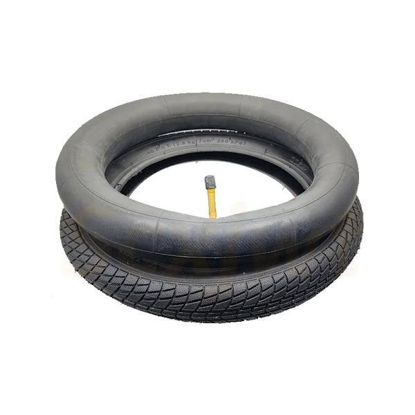 12 tums däck 12 1/2x2 1/4 ytterdäck 12x2,125/2,35 innerslang för baby Vikbar cykel bärsele, cykelhjul outer tyre