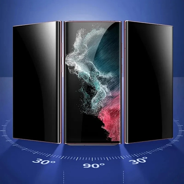 3 st Anti-Spion Hydrogel Film För Samsung Galaxy S21 S23 S22 S24 Ultra Sekretess Skärmskydd Film För Samsung S21 S22 S23 S24 Galaxy S24 Ultra Anti Peeping Film