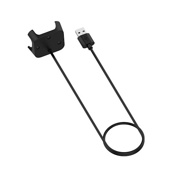1 Meter USB-kabel Laddningsdatakabel med magnet för Xiaomi Mi Watch Lite/Redmi watch Laddare Dock Strömadapter black