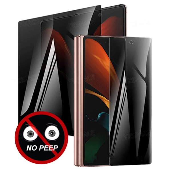 Anti-Spion Tittskydd Hydrogel Film För Samsung Galaxy Z Fold 2 3 4 5 6 SE W23 W24 W25 Mjukt Yttre Inre Skärmskydd Only Inner Film For Samsung W25