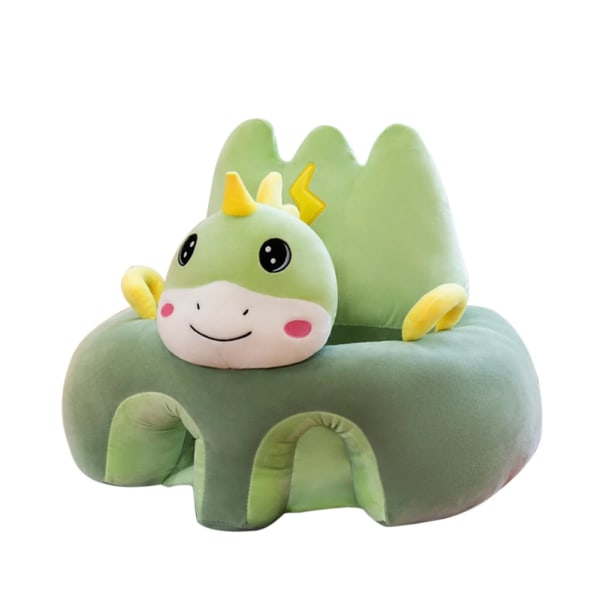 Baby Plush Chair Tecknad Baby Seat Soffa Stöd Rese Mjuk Stol utan Filler C