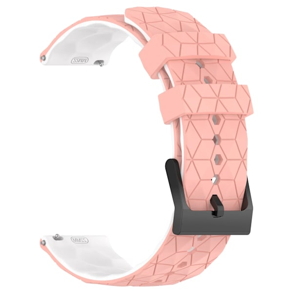 20mm 22mm Silikonarmband för Samsung Galaxy Watch 7/6/5/4 44/40mm 6 4Classic Gear S3 Universal Armband för Huawei GT3 4Pro Pink White 20mm