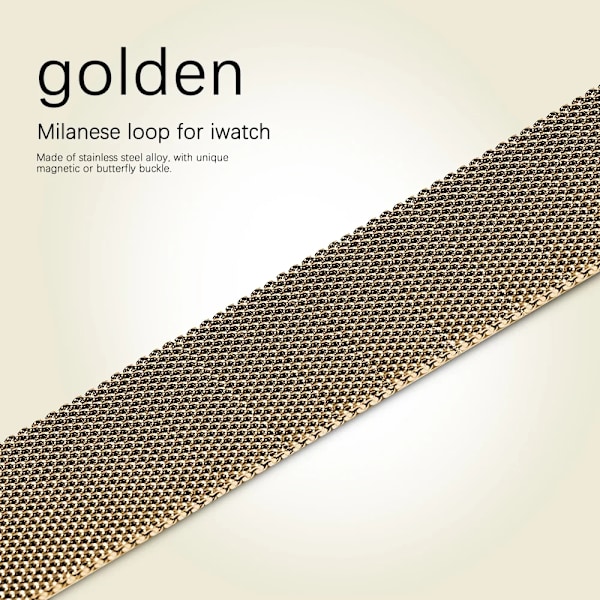 Milanese Loop för Apple Watch armband 44mm 40mm 45mm 41mm 42-38-44mm rem ultra 2 49mm metallarmband iwatch series 9 8 7 6 SE 5 4 3 Glass green 13 41mm-40mm-38mm
