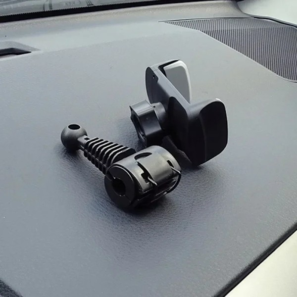 Universell Bil Baksätes Telefonhållare 360 Graders Rotation ABS Nackstöd Justerbar Mobiltelefon Svart Stödfäste Monteringsverktyg 1pcs Car Bracket