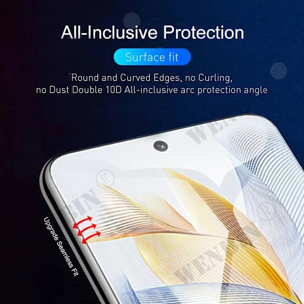 5 st Hydrogel Film För Honor 300 200 100 90 Pro Lite Magic 7 6 5 Pro Lite X9A X8A X7A X9B X8B X7B Full Cover Skärmskydd Honor Magic 4 Pro 5 Pcs Hydrogel Film