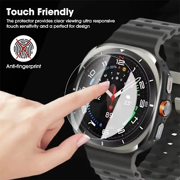 Hydrogel Skyddsfilm för Skärm till Samsung Galaxy Watch 3 4 5 6 7 40mm 41mm 42mm 44mm 45mm 46mm 43mm 47mm Galaxy Watch4 5 40MM 4PCS Glass Film