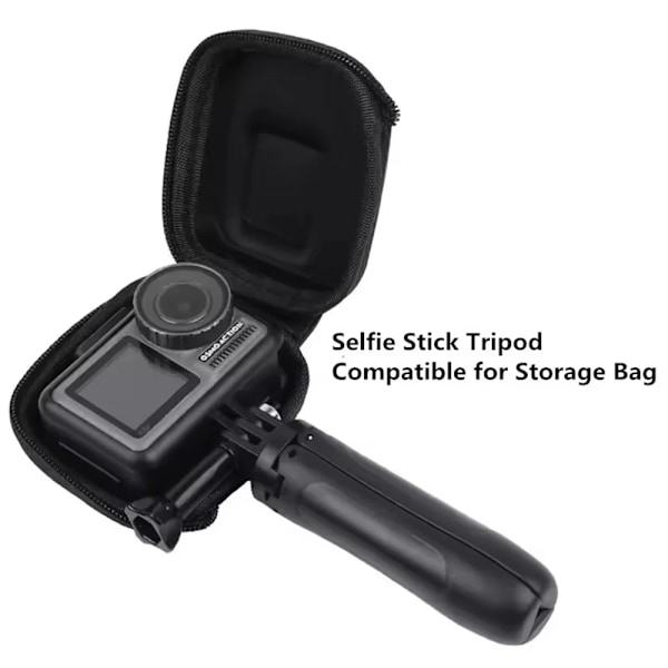 FANGTUOSI Utdragbar Selfiestick Portabel Vlog Tripod Stativ Mini Handgrepp För  13 12 11 10 9 Insta360 X4 X3 DJI Action 5 Pro 4 With screws
