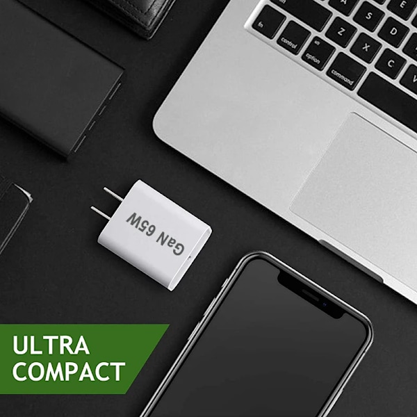 USB-C Snabbladdningskontakt AU EU UK US 65W PD-laddare USB för iPhone 14 Xiaomi HUAWEI Samsung Snabbladdningsblock EU Plug