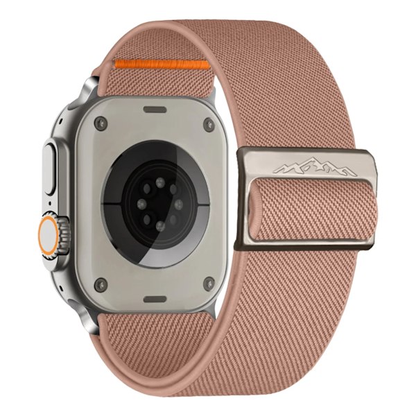 Nylon Rem För Apple Watch Band Iwatch Series 9 8 7 Se Ultra 2 Armband 44Mm 45Mm 49Mm 40Mm 41Mm Correa Tillbehör Till Klockbander Pink 42mm 44mm 45mm 49mm