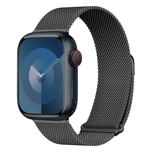 Magnetisk Strap För Apple Klocka Band 45Mm 44Mm 49Mm 3844 Mm 42Mm 41Mm 40Mm Korpus Armband Serie 9 8 7 6 5 4 3 Se Ultra. Black 38mm 40mm 41mm