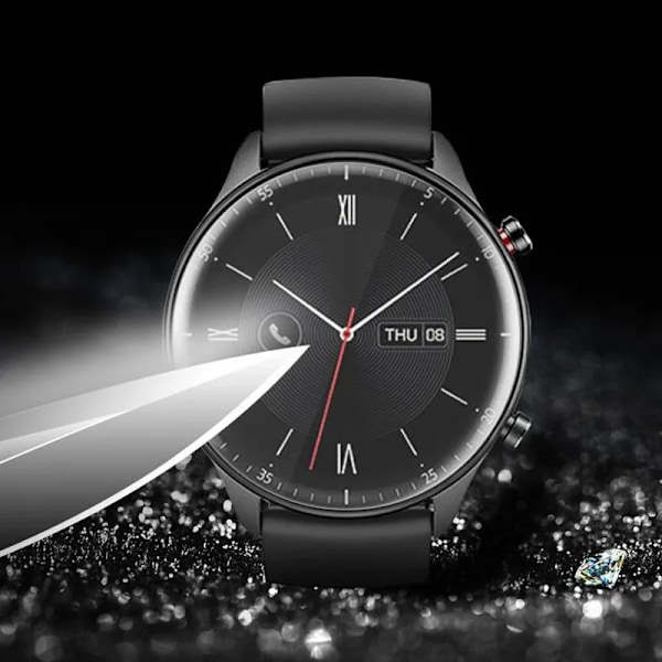 5 st TPU Mjukt Smartwatch Klart Skyddsfilm För Colmi V69 Smart Klocka Display Skärmskydd Omslag Tillbehör