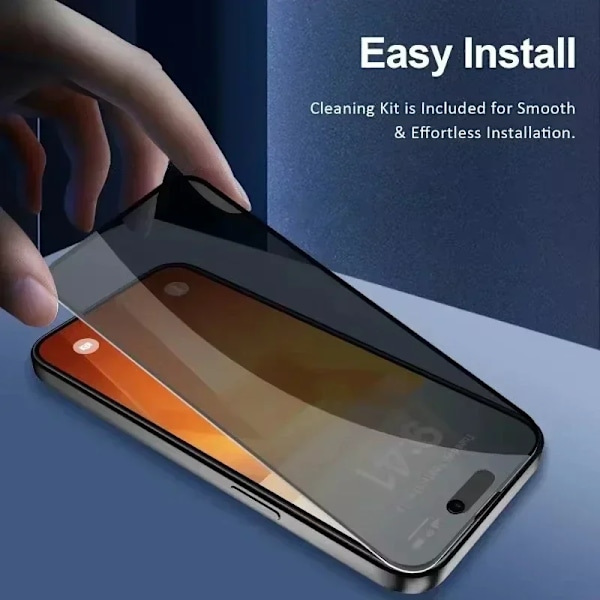 5 st Full Cover Privacy Skärmskydd För iPhone 16 11 12 13 14 Pro Max Mini 8K Anti-spion Glas För iPhone 15 PRO XR X XS MAX For iPhone XS Anti Peeping Film
