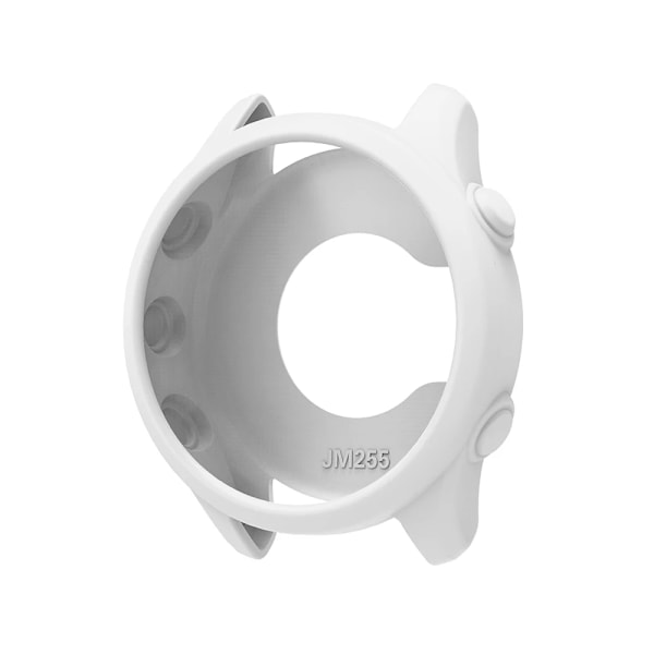 Mjukt silikonskyddsfodral för Garmin Forerunner 255 265 skyddsskal ram stötfångarskydd White Forerunner 255 265