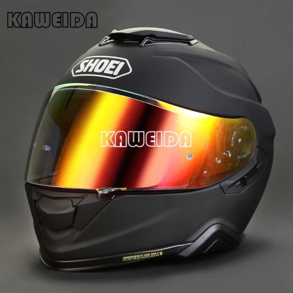 Cascos Para Moto SHOEI GT Air GT Air2 NEOTEC CNS-1 CNS1 TC-5 TC-9 Helansiktshjälmlins Motorcykeltillbehör Capacete Revo Gold