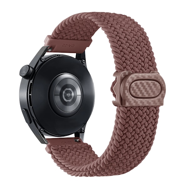 20mm 22mm Klockarmband för Samsung Galaxy Watch 7/6/4/5/Pro/6 Classic/S3/active 2 Band Flätat Armband Huawei GT 23 GT4 GT5 46mm Smoke Purple For Huawei GT4 46mm