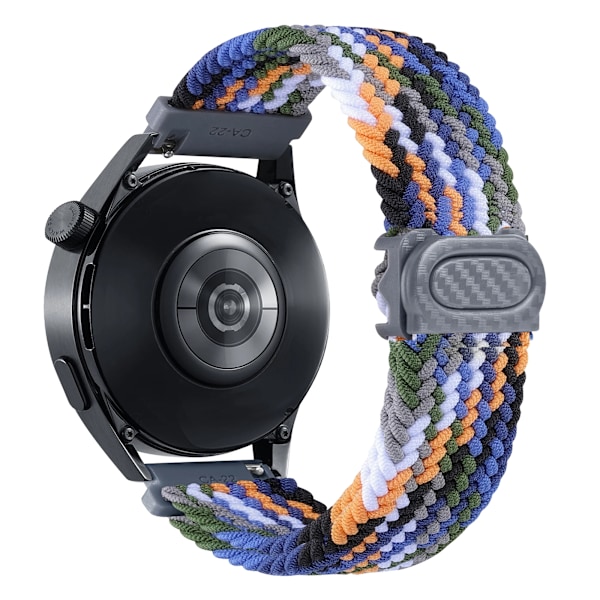 20mm 22mm Klockarmband för Samsung Galaxy Watch 7/6/4/5/Pro/6 Classic/S3/active 2 Band Flätat Armband Huawei GT 23 GT4 GT5 46mm Denim Blue 6 classic 43mm 47mm