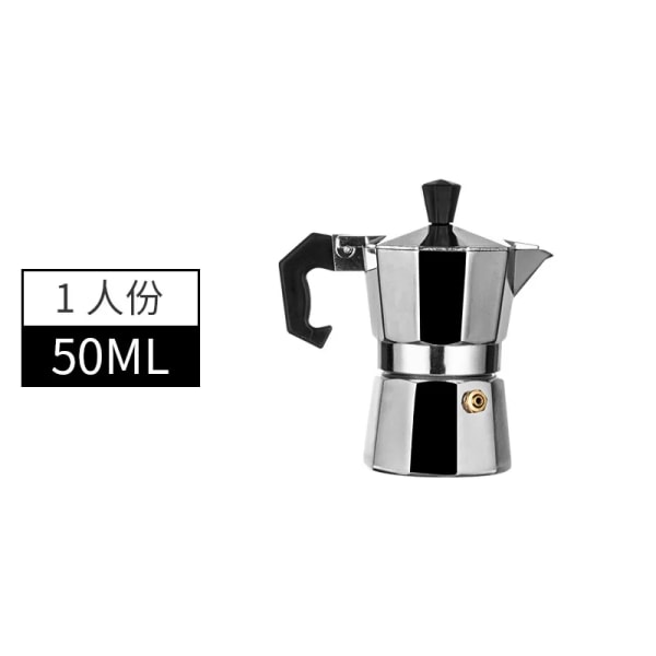 Cafetière Espresso Italienne, Filtre Latte, Cafetière, Maison et Restaurant, 50ml, 300 ml, 450ml 150ml