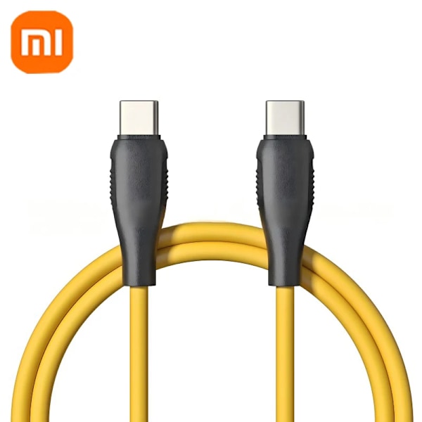 Xiaomi 145W Ultra Snabb Laddning 3-Portars PD USB Mobilladdare EU US UK För iPhone Samsung Huawei NY 1M C to C Cable