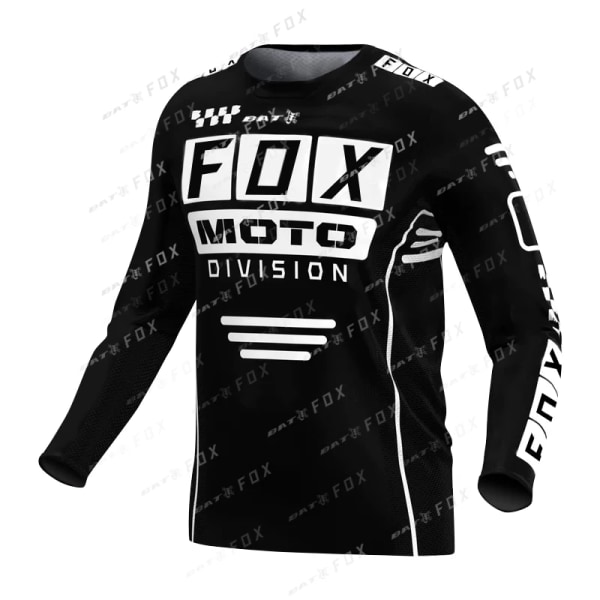 BAT FOX MTB-tröja mountainbike för herrar Camiseta Motocross T-shirt Quick-Dry Downhill Bike Jersey Maillot Ciclismo Hombre A-L559 4XL