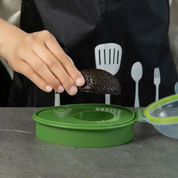 Kylskåp Crisper Hom Spara Utrymme Kök Acceesories Container Organisator Lagringslåda Frukt Och Grönsaks Förvaringslåda Plada Fysiskt green