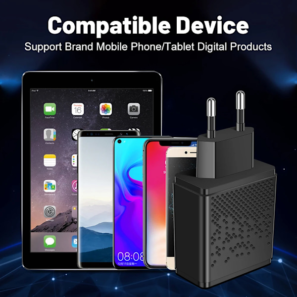 30W USB C Laddare Snabbladdning PD Snabbladdare 3.0 Väggladdare För Telefonadapter För iPhone 15 Xiaomi 13 POCO Samsung Oneplus White EU Plug