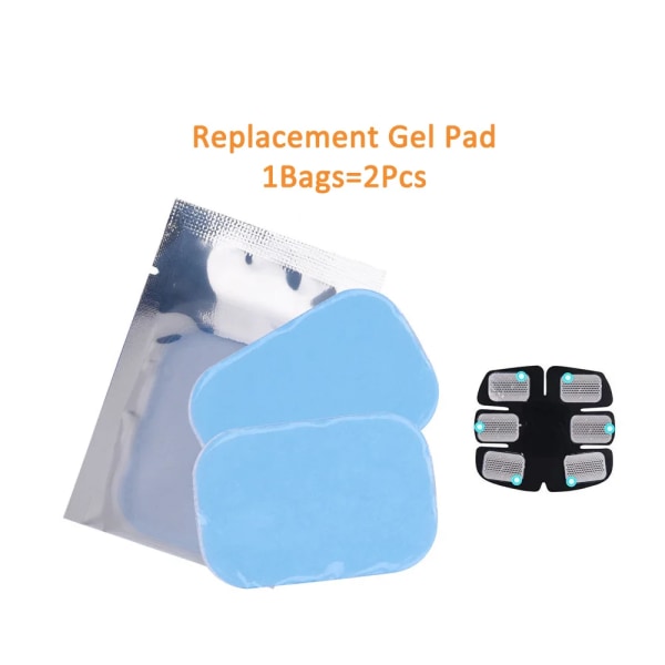 Abs Trainer EMS Magmuskelstimulator Trådlöst elektriskt toningbälte USB Ladda Viktminskning Hemgym Fitness Equiment Hot Pad gels