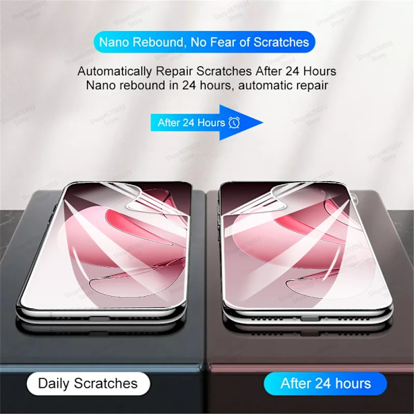 4 ST Hydrogel Film För OPPO Reno 13 12 11 10 9 8 Pro Plus 8 5 Lite 5G 7 6 5 Pro Skärmskydd För Find X6 X5 Pro Lite X3 Neo For Find X5 4 Pieces