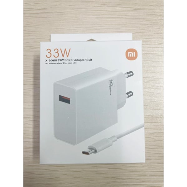 Xiaomi Turbo Charge 33w 67w Snabbladdare EU US QC3.0 Väggladdare Adapter Poco X3 M3 F3 Mi 13 12 CC9 9T Pro Redmi Note 11 with 2m 120w cable 67w eu charger